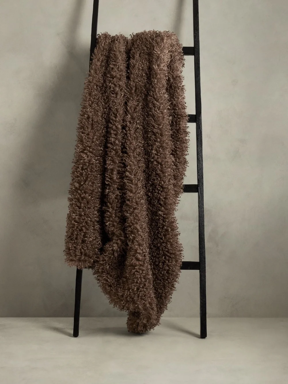 Banana Republic Shag Faux Fur Throw 826268
